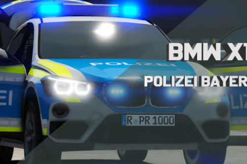 BMW X1 Polizei Bayern [ELS]